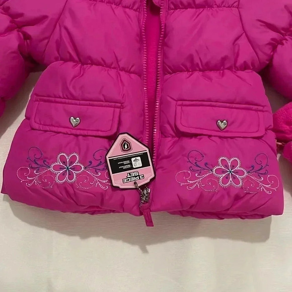 Protection system coats baby girls 2 pieces - Picture 5 of 9